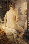 Antony Troncet Canvas Paintings - The Bather